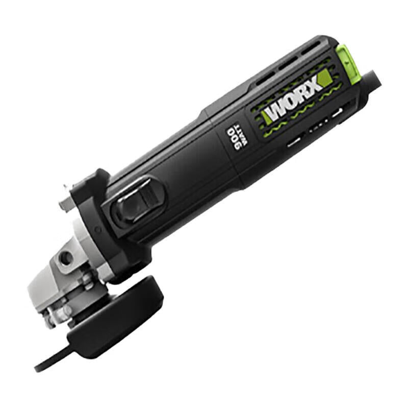 WORX 100mm 900W angle grinder (rear switch); WU900X