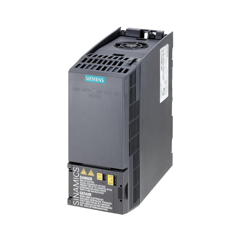 Siemens integrated inverter, no built-in filter, light load 0.55kW/heavy load 0.37kW AC380-480V; 6SL3210-1KE11-8UF2