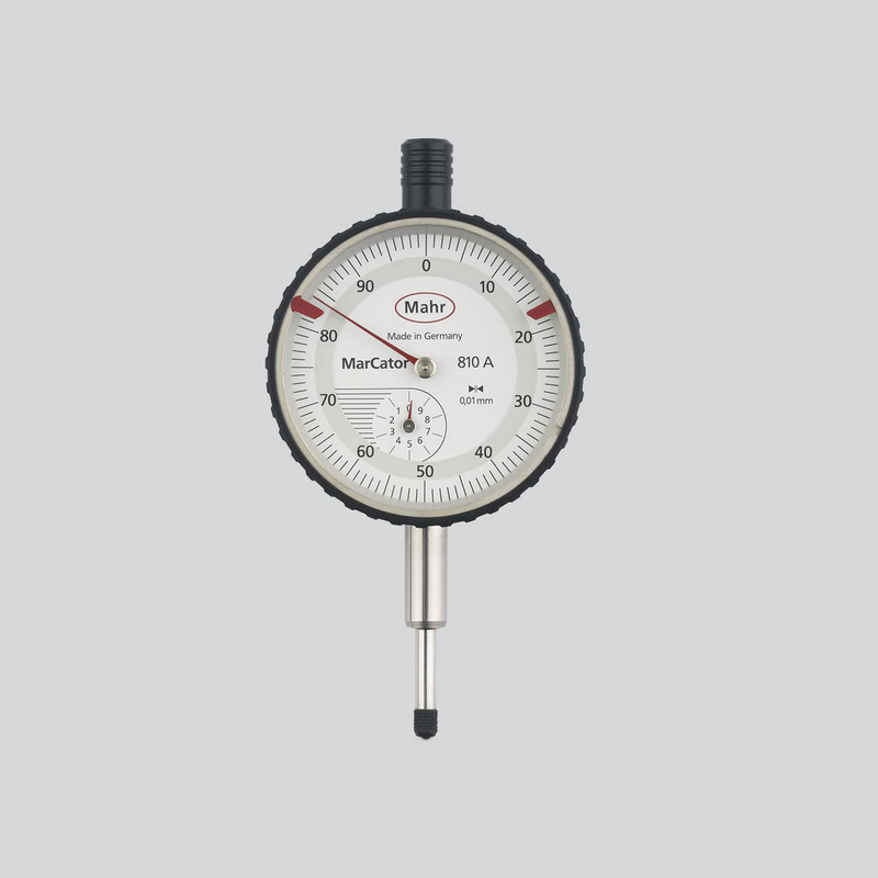 Mahr 810A Mechanical Dial Indicator 10mm/0.01 Standard Mechanical Indicator / 4311050