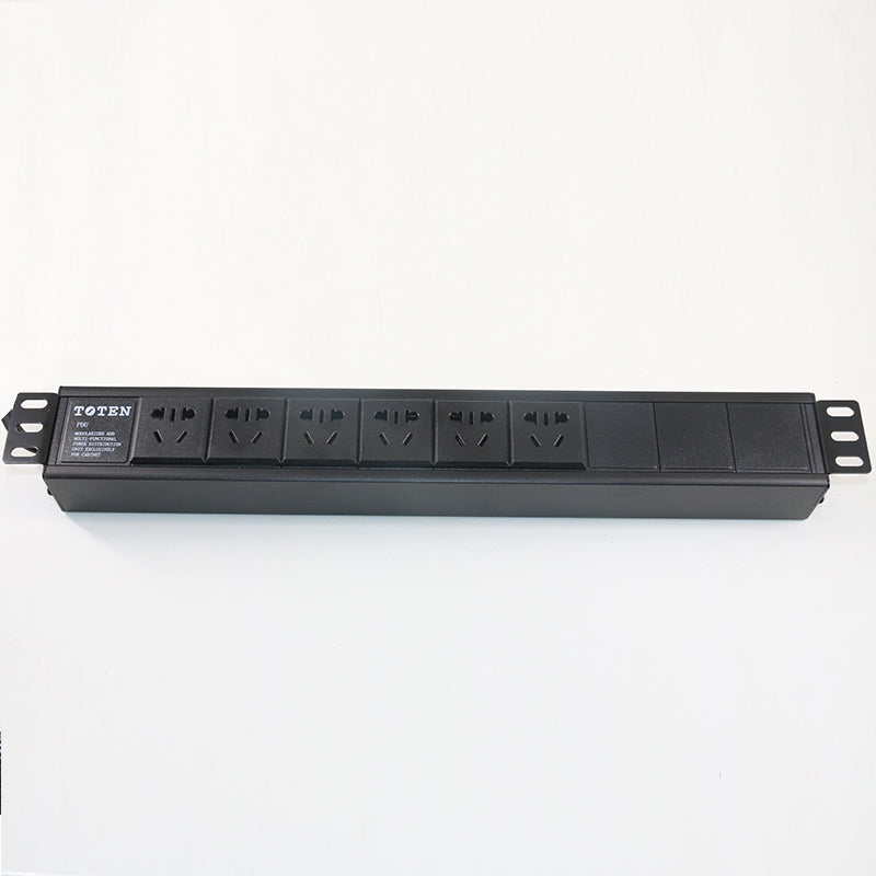 Totem PDU Cabinet Socket 6-Bit 10A Industrial Power Distributor