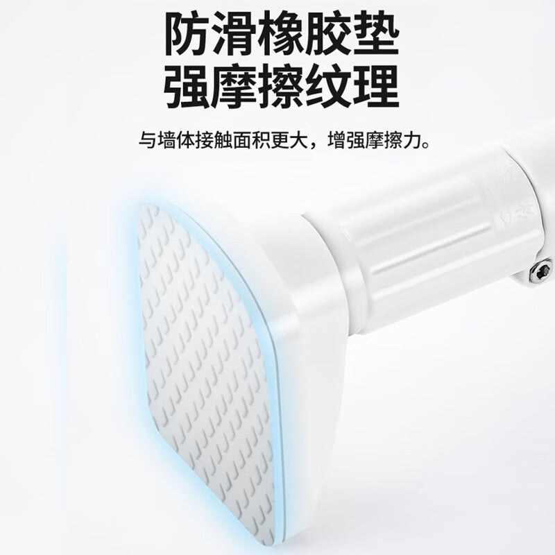 Wenxidi Telescopic Clothes Hanging Rod for Wardrobes, Clothes Drying Rod Inside Cabinets, No Drilling Required, Support Rod for Shower Curtains, Stainless Steel Curtain Rods for Balconies