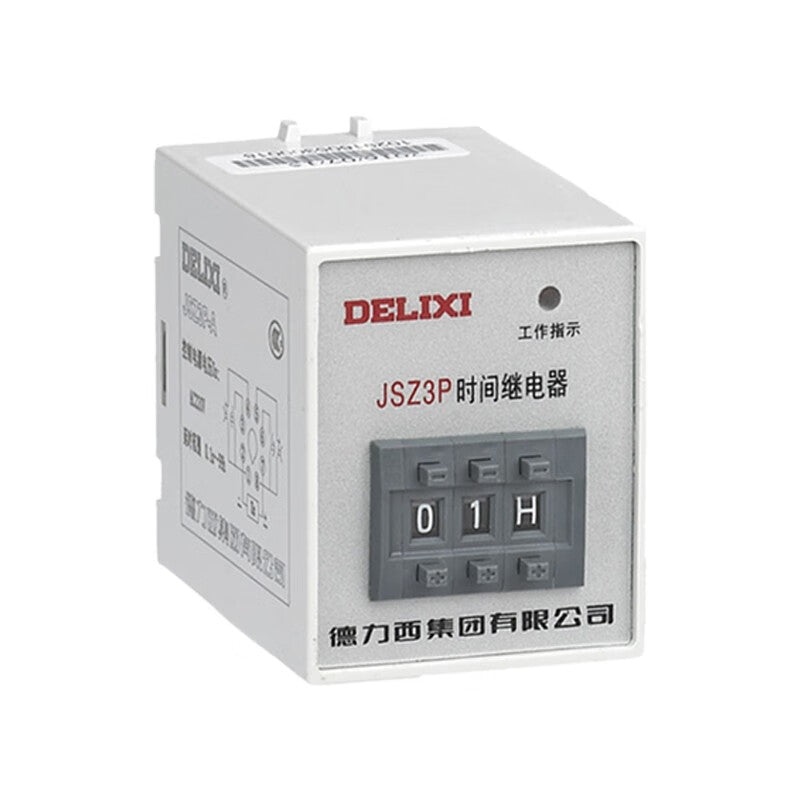 DELIXI ELECTRIC electronic time relay JSZ3P-1A 99 seconds 380V/piece