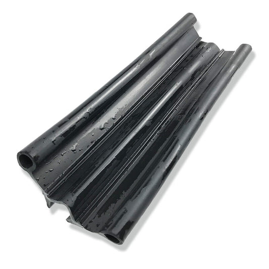 Weiruijia Cold Storage Door Sealing Strip, Double-Hole U-Shaped Special Insulation and Dustproof Sealing Strip, Cold Storage Sliding Door Edge Strip, Double-Hole Sealing Strip (TPE Elastomer), Sold in 5 Meters and Up