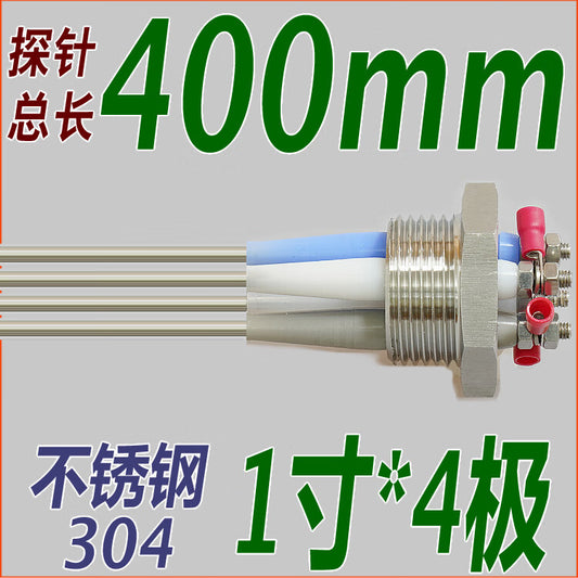USAMR 1-inch 4-pole 304 stainless steel boiler electrode water level probe sensor