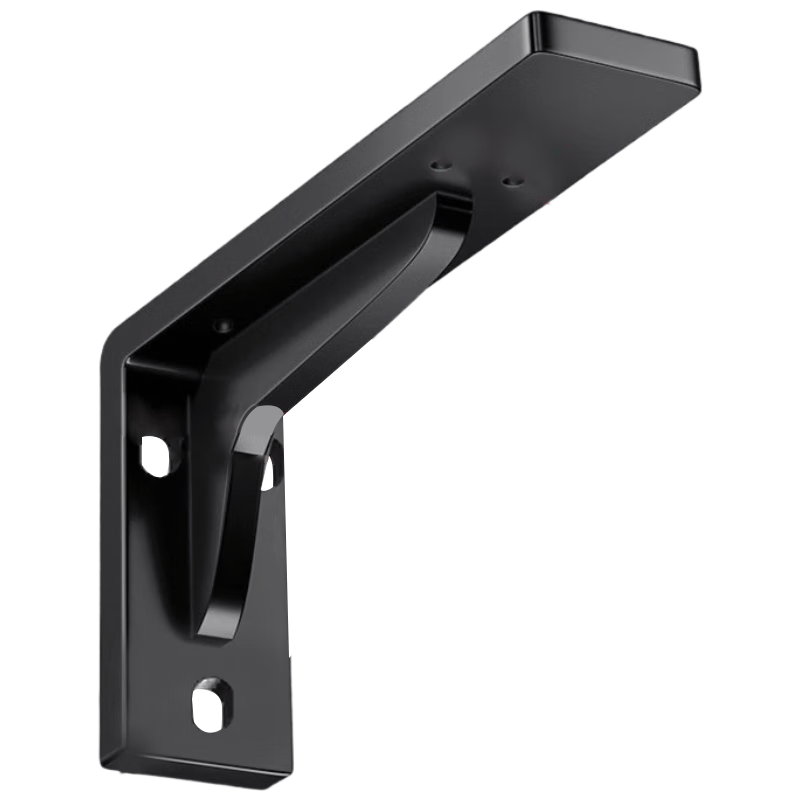 Pangu Precision Triangular TV Stand Bracket Right Angle Iron Frame Black 12-inch/29CM