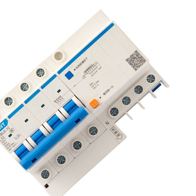 Chint NXBLE series small leakage protection circuit breaker with leakage protection leakage protection air switch NXBLE-32 4P C16 30mA 6kA (customized)