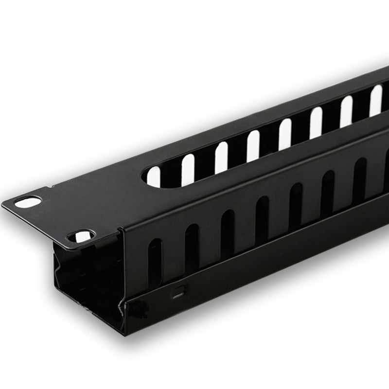 Zongheng cabinet rack-mounted cable manager 24-speed 48-port metal cable management rack