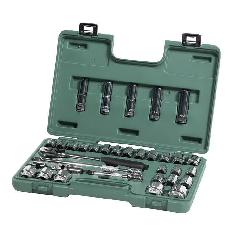 SATA 34-piece 12.5mm automotive maintenance and repair kit; 09945 (Automotive Maintenance)