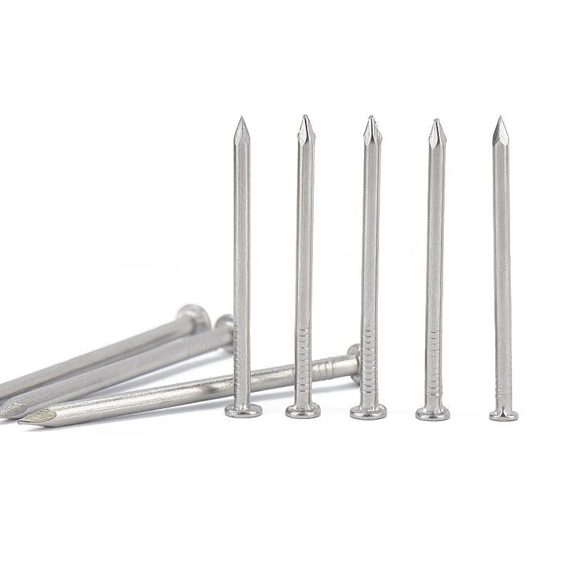 Taizhu high-strength cement nails, round carpenter nails, foreign nails. Unit: pack, 4 inches (10 cm long), about 22 nails (half a pound).