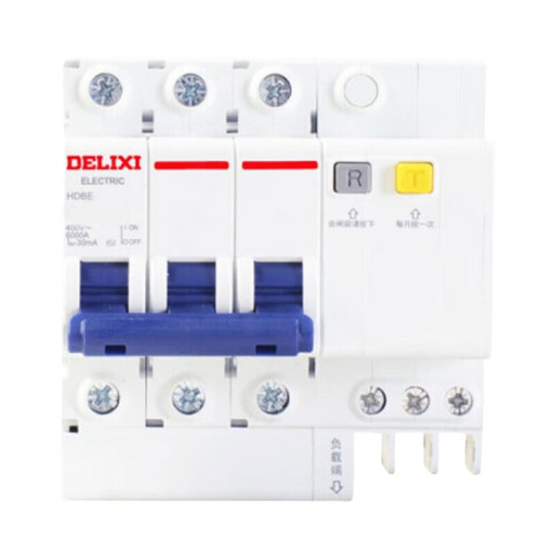 DELIXI Leakage Circuit Breaker Switch HDBE-32LE 6A 100mA