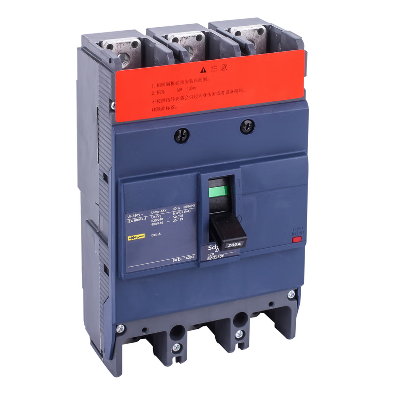 Schneider Electric EZD250E 200A Molded Case Circuit Breaker 3P3T