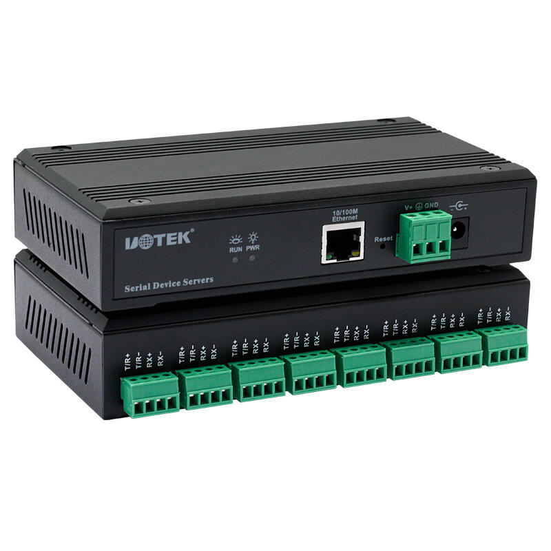 UOTEK TCP/IP to 8-port RS485/422 serial server serial communication networking; UT-6008MT