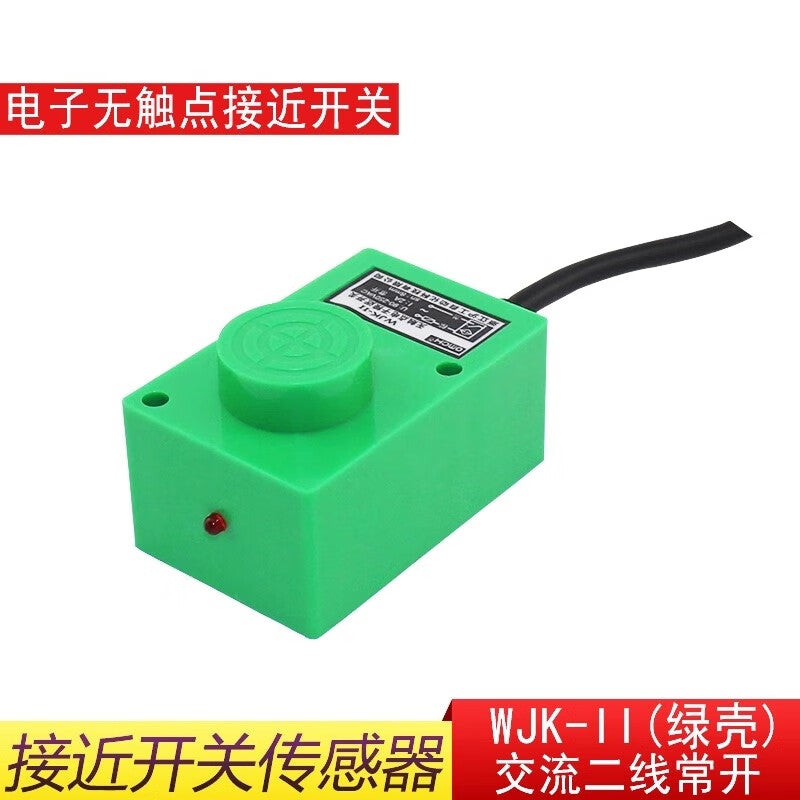 Xinkaichen WJK-Ⅱ (Green Shell) Electronic Non-contact Proximity Switch, Square Inductive Sensor, AC 220V