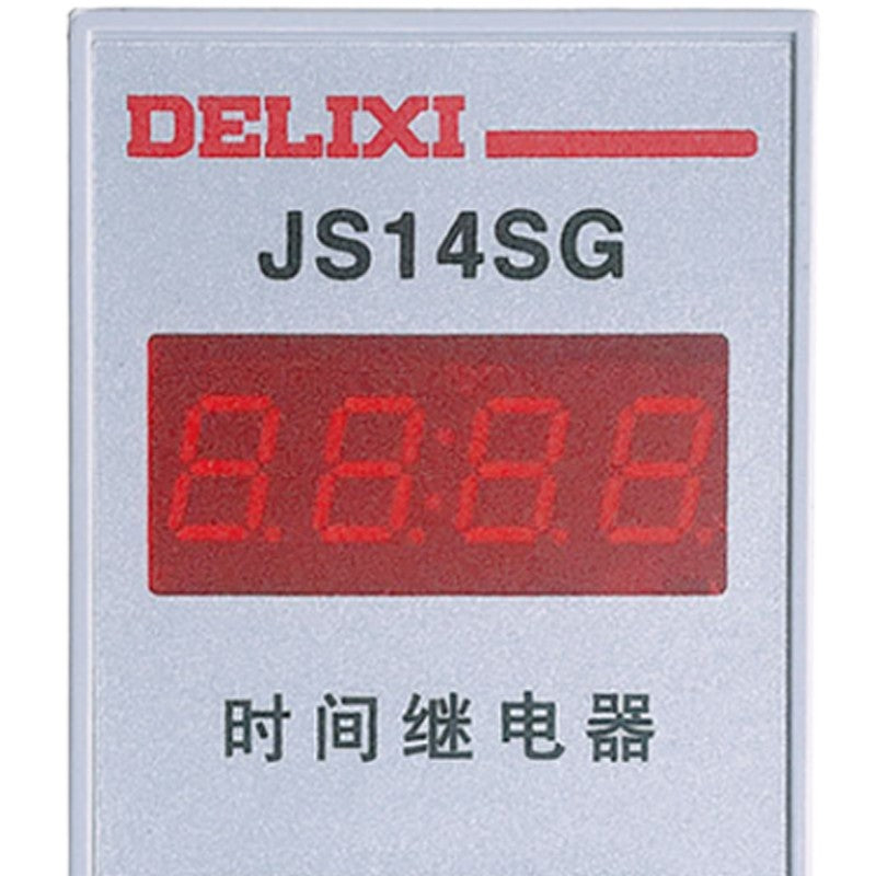 DELIXI ELECTRIC Digital Time Relay JS14SG AC/DC 100V-240V