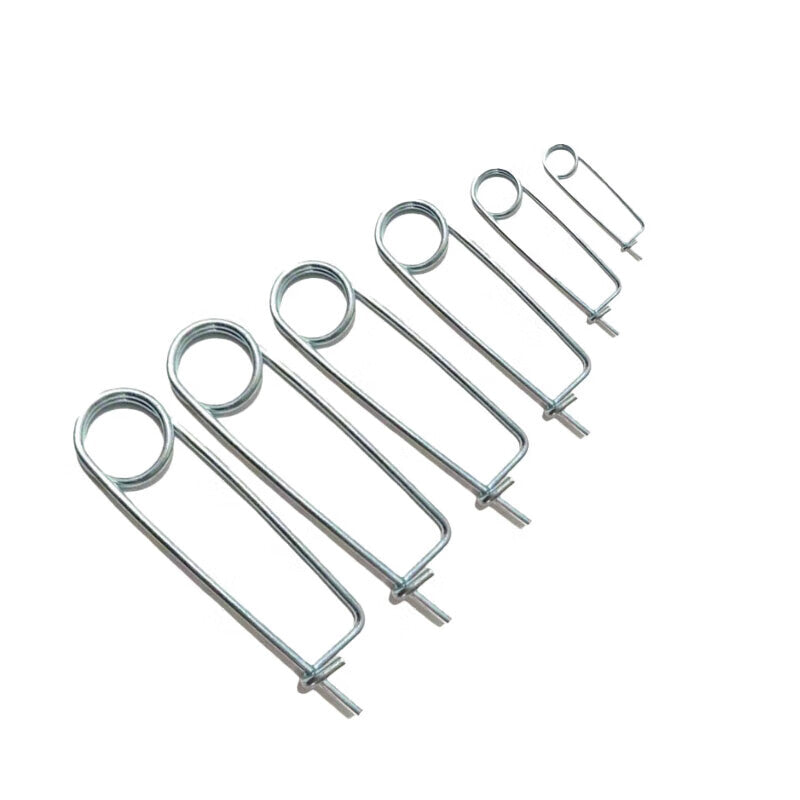 Deyu Industrial Products - Galvanized Safety Pins, Spring Pins, Rectangular Safety Pins, Positioning Pins. Price per piece: 5# M5*160 (10 pieces).
