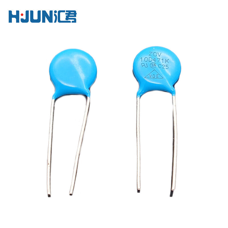 Huijun Varistors, Electronic Components, High Power Nickel-Plated 10D271K, 10-Pack