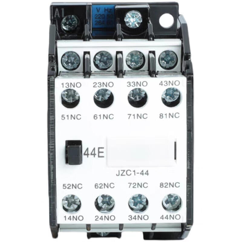 Delixi electrical contactor relay; JZC1-44 50Hz 220V