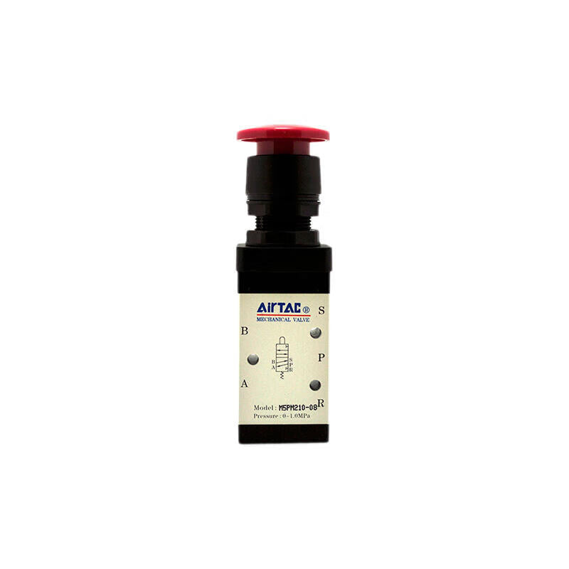 AirTAC Mushroom Head Button Manual Valve (1/4); M5PM21008R