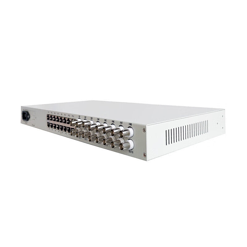 Fengyingzi FYZ-PDH27 PDH Optical Transceiver, 16-channel E1, 16-channel 2M optical transceiver, FC single-fiber 20km, rack-mountable, dual power supply, 1 pair