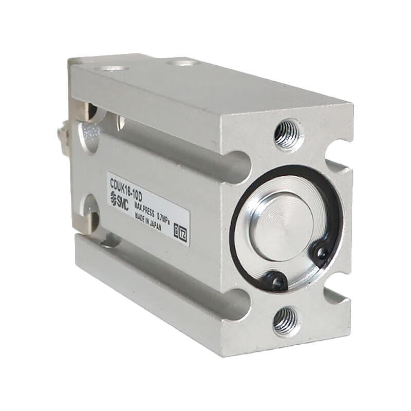 SMC free installation cylinder, rod non-rotating type, single rod double acting; CDUK16-10D