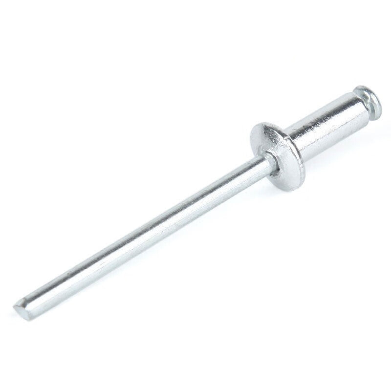 Bingyu Blind Rivets, Open-Type Flat Round Head Aluminum Rivets, 4.0*10mm (1000 pieces/carton)