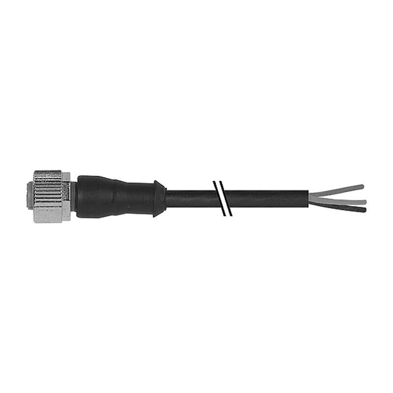 Contrinex sensor cable; S12-4FUW-050