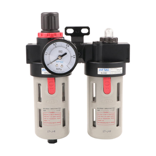 AirTAC air source processing unit, two-piece (attached table, with bracket); BFC3000L1W