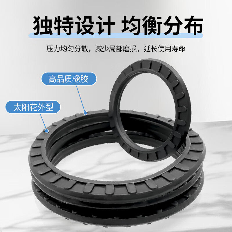 Shengli SMC type PPD sunflower cylinder bidirectional piston seal nitrile rubber (NBR) 25*20*2.2 [20 pieces]