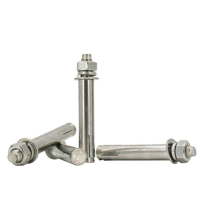 Bingyu BY-302 National Standard 304 Stainless Steel Expansion Bolts (Seamless) M10*80 (25 pieces/pack)