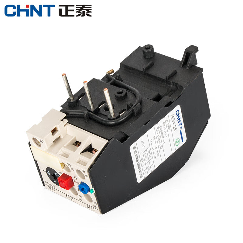 Chint Thermal Overload Relay Thermal Protector Overcurrent Current Adjustable 3.2-5A Customized