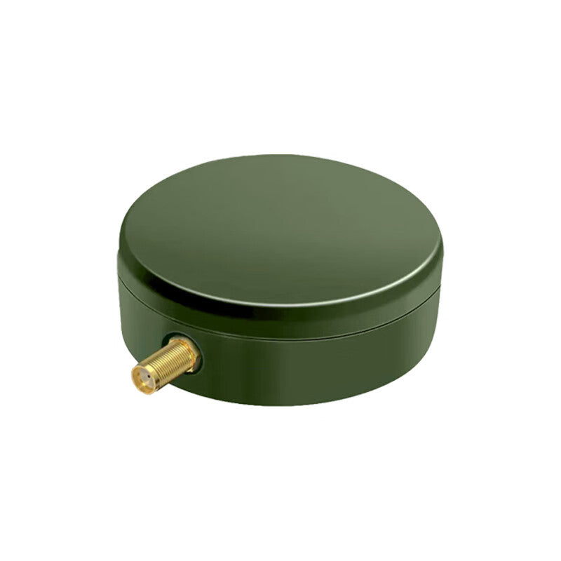 Junshan Technology Co., Ltd. Tiantong Satellite Handheld External Antenna, Magnetic Portable Mini Antenna, Anti-interference Vehicle/Boat Antenna, 5-meter Feeder Cable JK-TTWX-5M