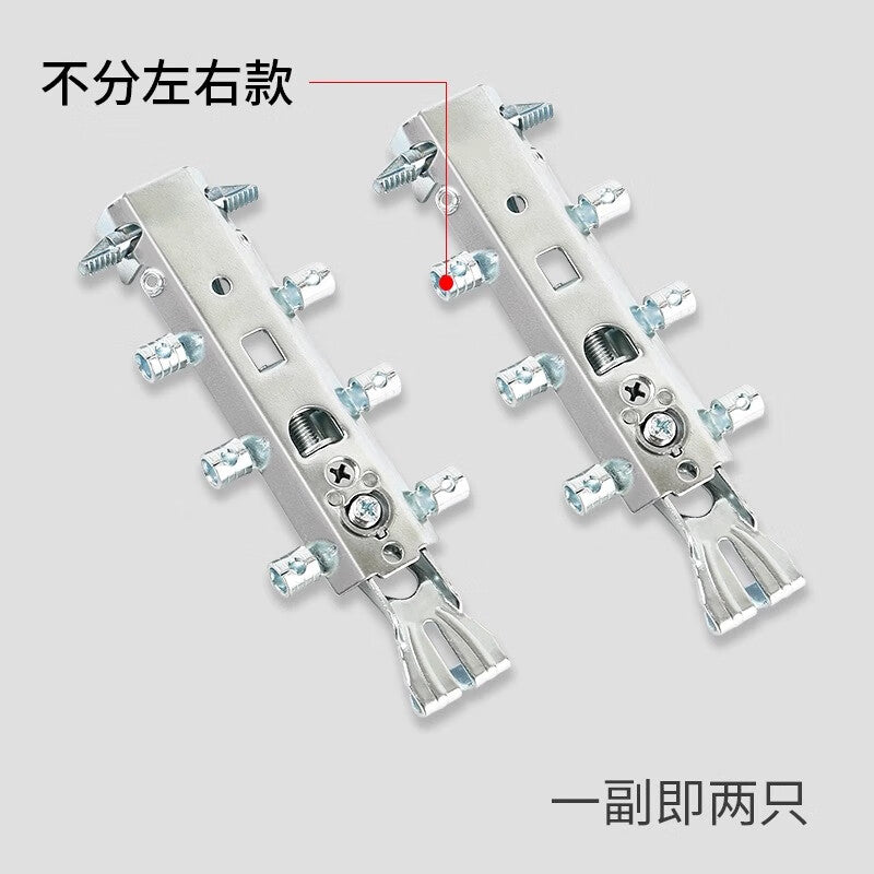 Panggu Precision Thickened Cabinet Wall Corner Brackets, Heavy-Duty Load-Bearing Cabinet Hanging Brackets, Left and Right Versions - 160KG Load Capacity, One Set