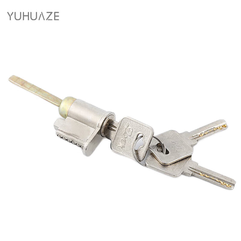 Yuhuaze Interior Single Tongue Lock Cylinder Bedroom Door Lock Cylinder Accessories Old-fashioned Wooden Door Lock Mortise Lock Cylinder Lock Tongue Lock Head Single Tongue Lock Hardware Interior Door Lock Cylinder