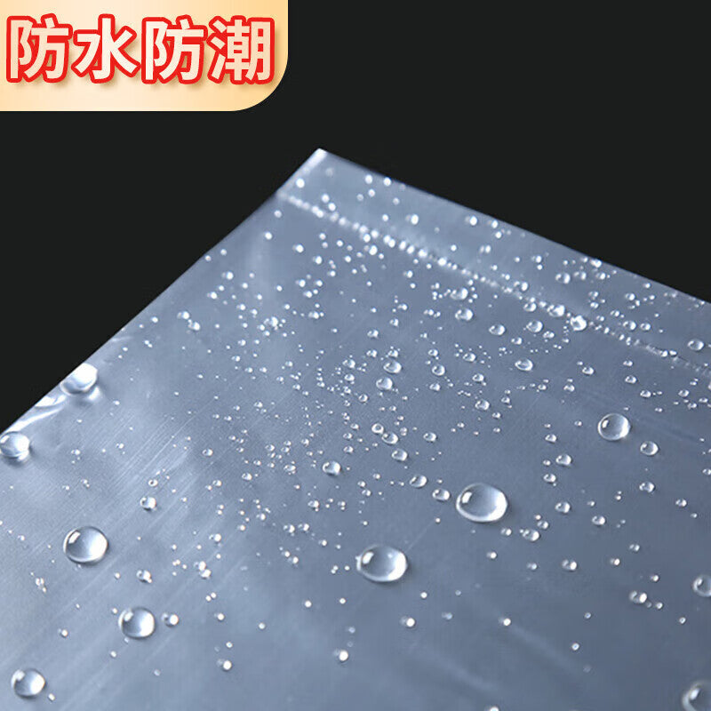 Masford PE high-pressure flat bag, moisture-proof thickened transparent film sealed plastic bag, inner film bag, 10 microns, 60*80CM (100 bags)