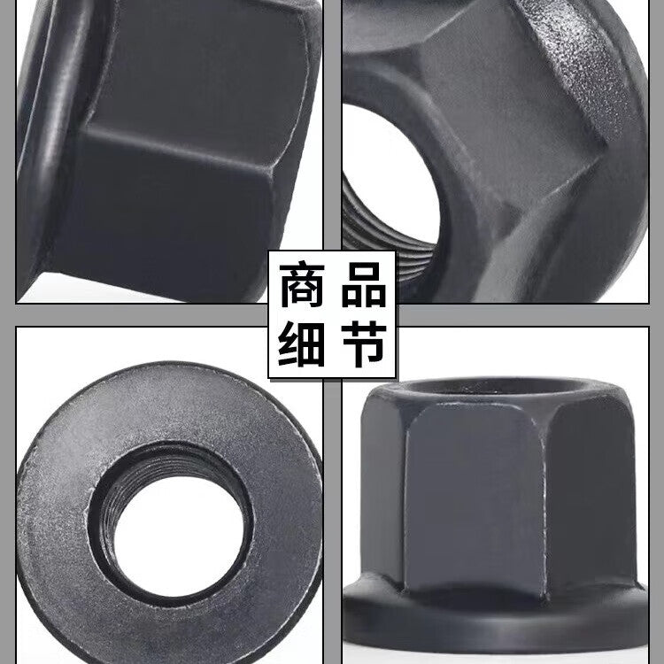 Iron Thread Flange with Washer Nut, Hexagonal Thick Nut, M20 Die Plate Nut