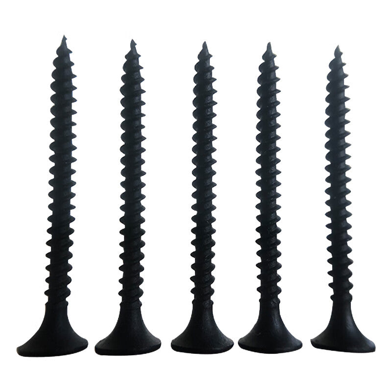 Kyoto drywall screws, high-strength gray phosphorus self-tapping screws, flat head Phillips head self-tapping screws, 3.5*35mm (400g per box), approximately 230 screws. Unit: box.