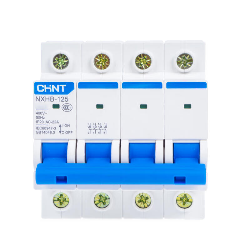 Chint small isolating switch; NXHB-125 4P 63A