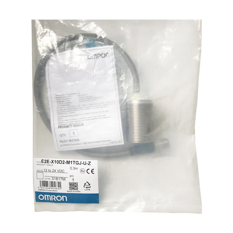 Omron proximity sensor; E2E-X10D1-M1TGJ-UZ 0.3M BYOMS