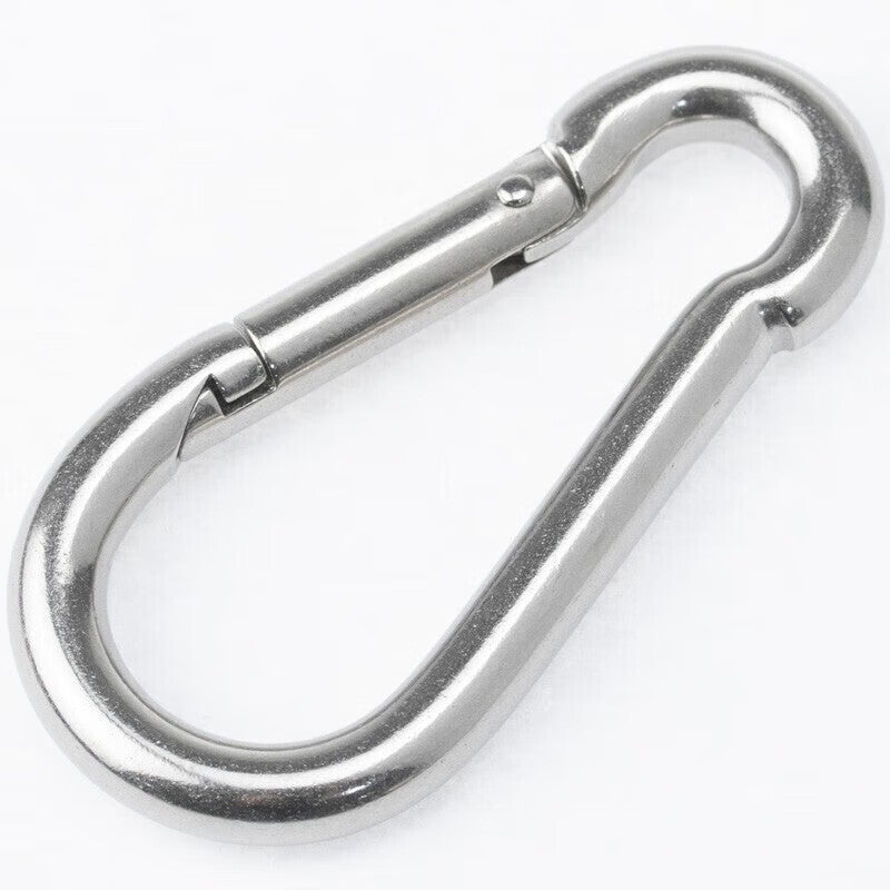 Jingu Lao 304 Stainless Steel Spring Buckle, Safety Buckle Connector, Lifting Hook, Spring Hook M11 (Standard Type)