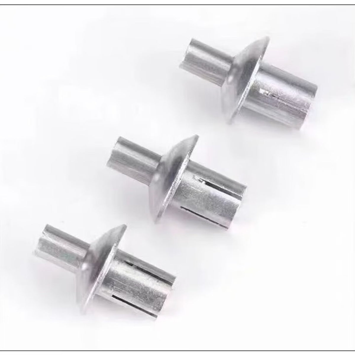 Huabi hammer-type aluminum rivets, flat round head rivets, hammer-type expansion rivets, 5*11 (10 pieces)