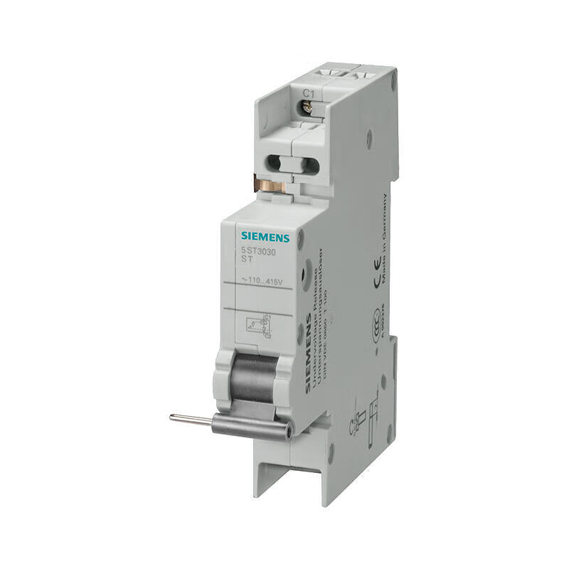 يستخدم محول تحويل التيار Siemens 110-415VAC لمفاتيح LS 5SL4 و5SY و5SP وFI/LS5SU1 وFI5SV (بالنسبة لـ 5SU1، يلزم وجود موصل المقبض 5ST3805-1)؛ 5ST3030