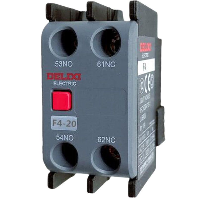 DELIXI ELECTRIC auxiliary contact F4-20 AC contactor contact/piece can be customized