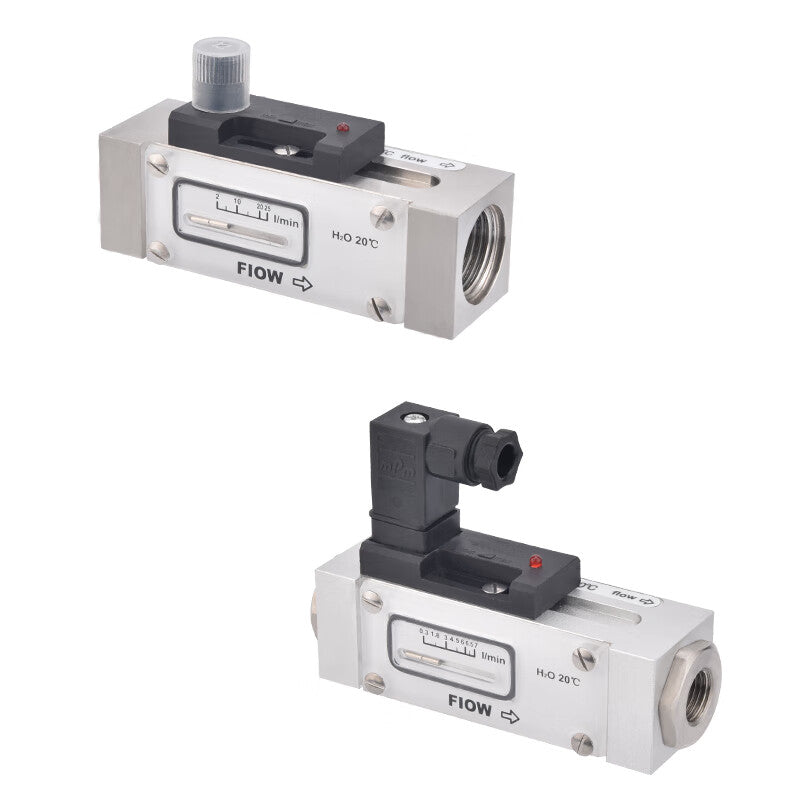 USAMR FW21 Series Piston Flow Switch with Field Display