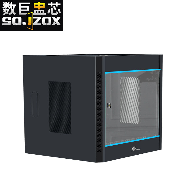 Shuju Zhongxin 12U UPS Router Patch Panel Audio Amplifier Cabinet
