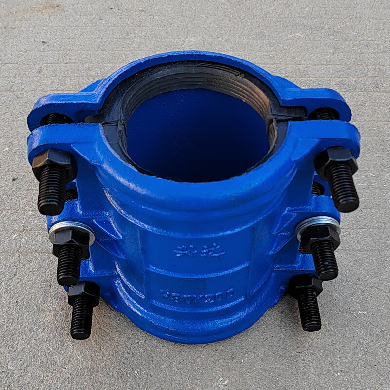 Zuohen Pipeline Quick Repair Half-Joint Repair Tool, Water Pipe Leak Stopper, Metal Clamp Quick Connector, Leak Repair Clip DN150*300 (Iron Pipe Outer Diameter 165)