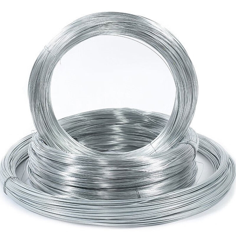 Deyu Industrial Products - Galvanized Iron Wire, Galvanized Soft Iron Wire, Industrial Iron Wire, 5KG, 22# (0.7mm diameter) Unit: Roll