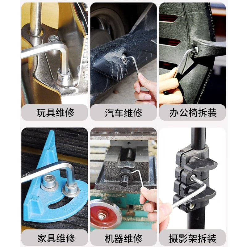 Paola Plum Hexagon Wrench Set 9-Piece 1044 Model