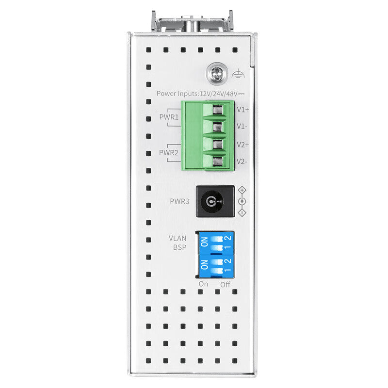 TP-LINK industrial Ethernet switch; TL-SL1412-Combo industrial grade, 8 100M RJ45 ports, 4 Gigabit SFP ports, 2 multiplexed Gigabit RJ45 ports, industrial grade operating temperature: -40℃~75℃ (85℃@180LFM)