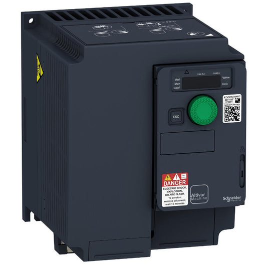 Schneider Electric three-phase inverter, compact; ATV320 3kW 220V three-phase compact