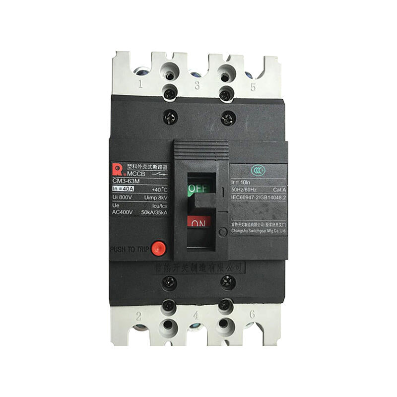 Changshu 50kA 3P 25A Circuit Breaker CM3-63M/3300